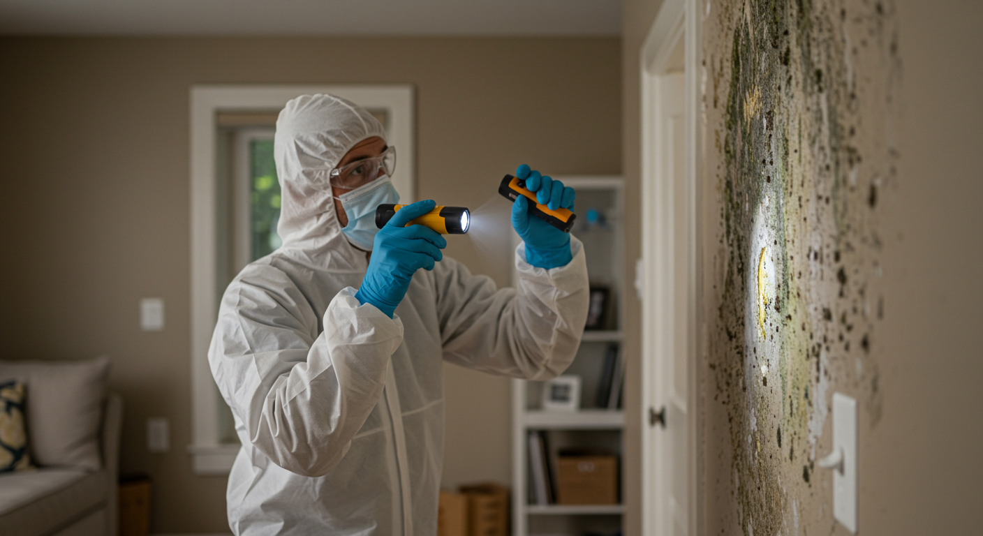 Mold Remediation Team at Work
