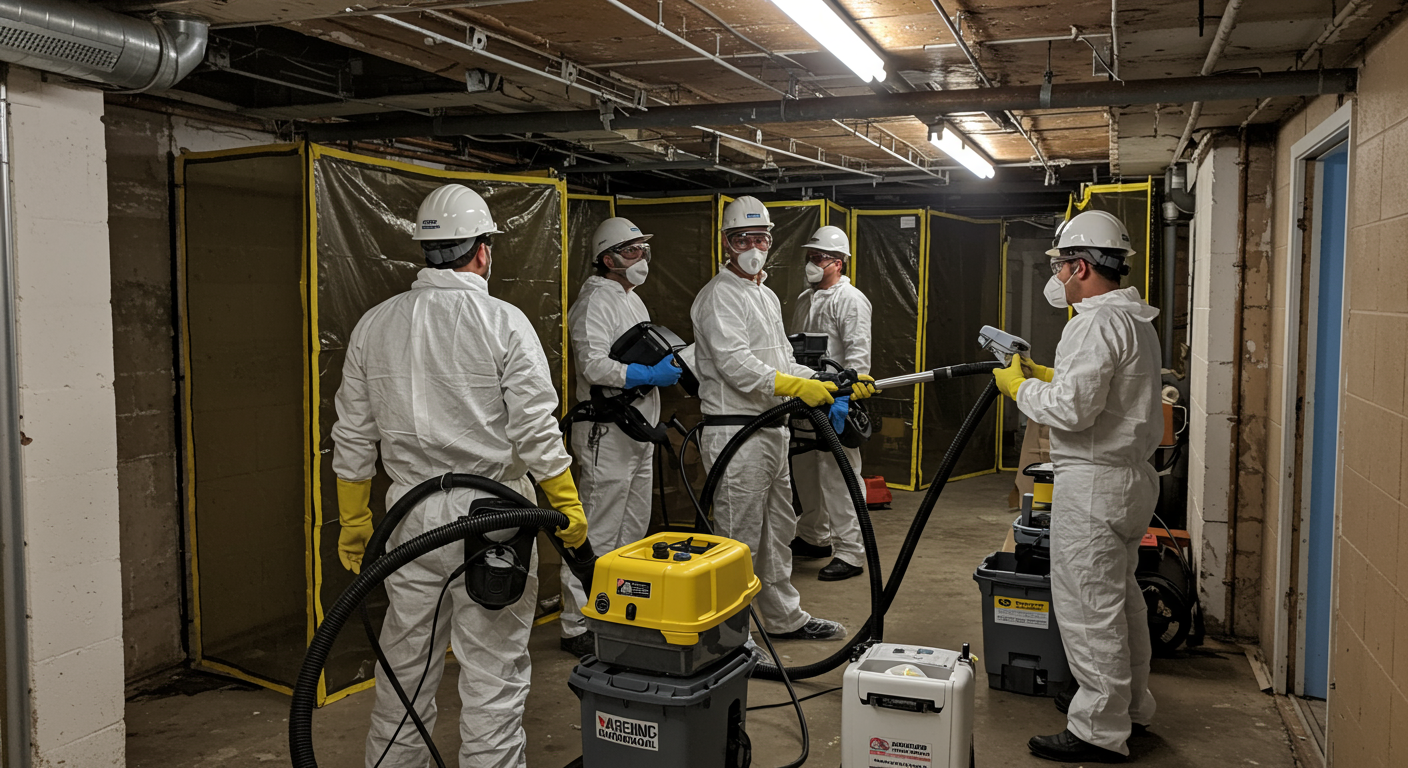 Mold Inspection in Progress