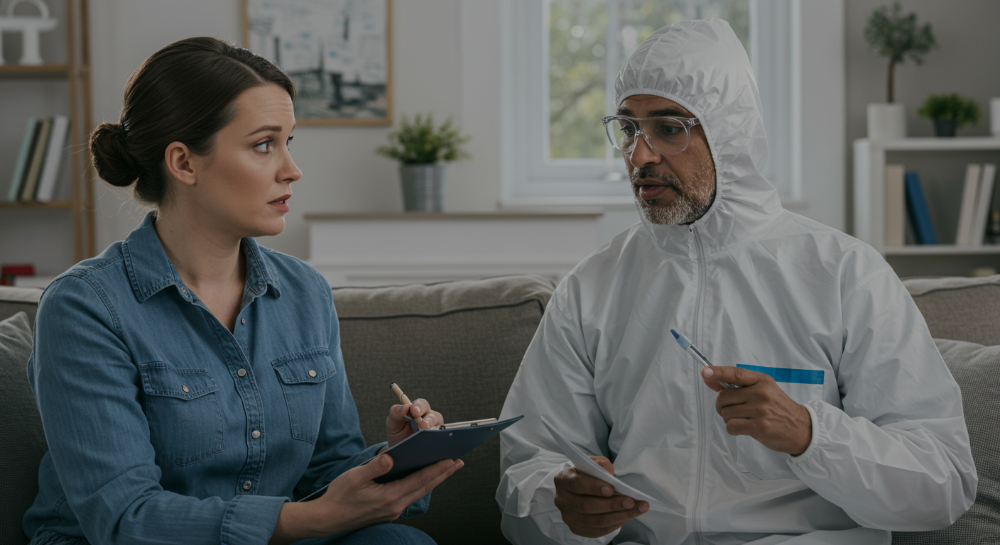 Mold Remediation Team at Work